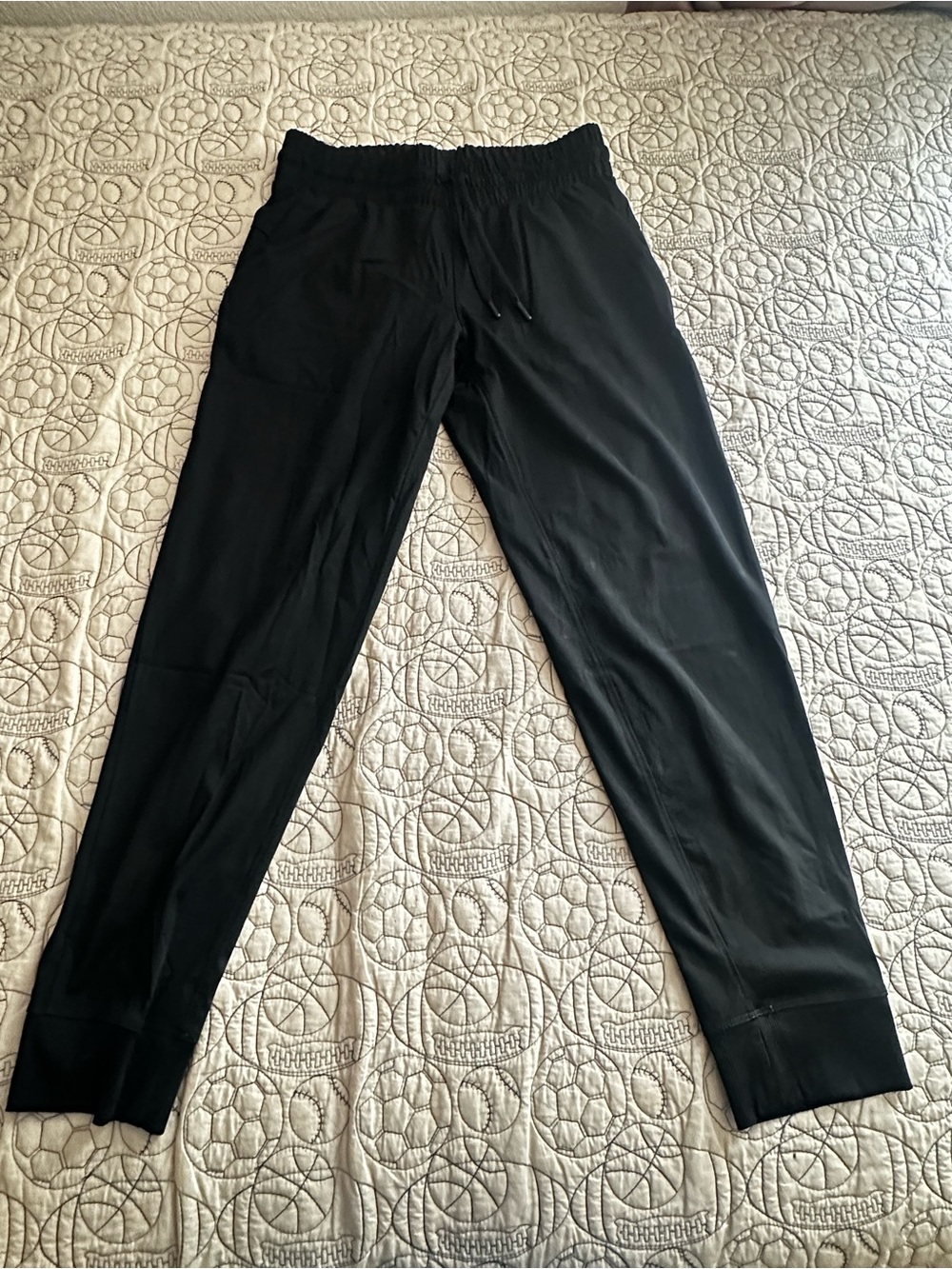 Member Mark Woman’s Black Drawstring Jogger Pants